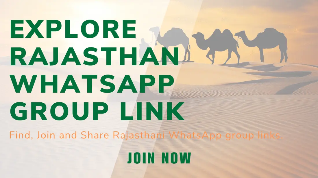 Rajasthan WhatsApp groups