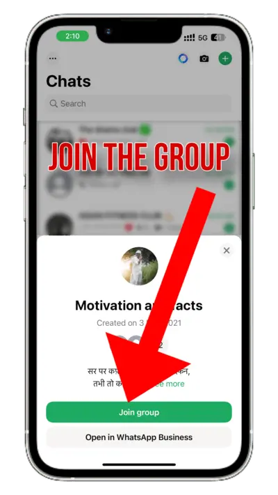 Join WhatsApp Group Link on Android & IOS