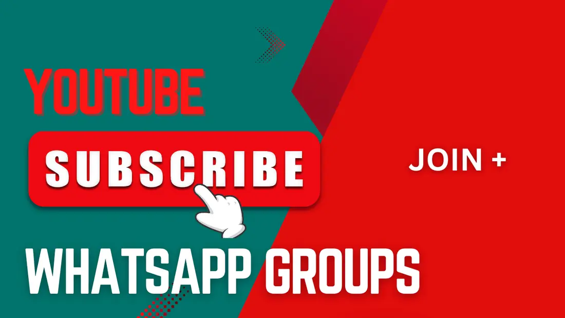 YouTube Subscribe WhatsApp Group